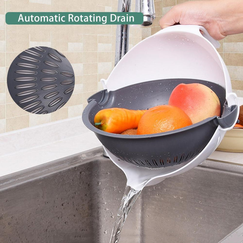 9 in 1 Multifunction Plastic Magic Rotate Vegetable Cutter